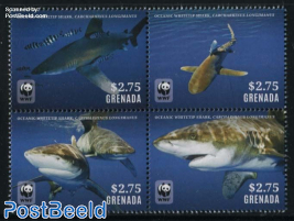 WWF, Oceanic Whitetip Shark 4v [+] or [:::]