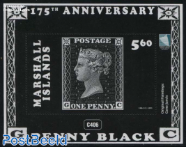 175 Years Penny Black s/s