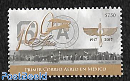 Airmail centenary 1v