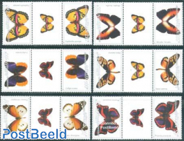 Butterflies 6v, gutter pairs