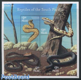 Reptiles of the South Pacific 4v m/s