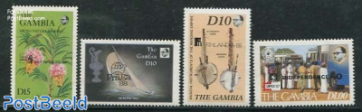 Stamp exposition 4v
