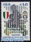 Juventus football champion 1v