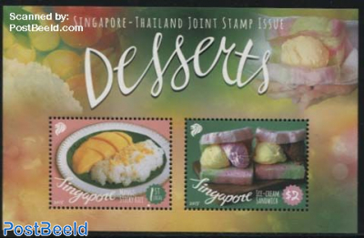 Desserts s/s, Joint Issue Thailand