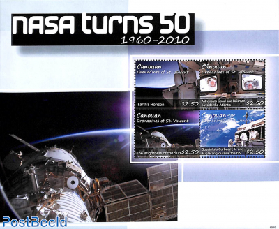 Canouan, NASA turns 50 4v m/s