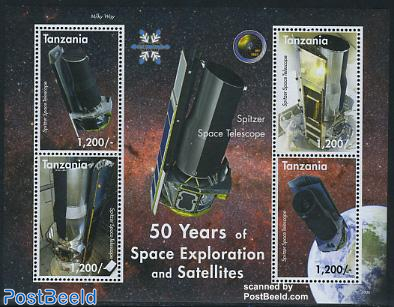 Space exploration 4v m/s, Spitzer telescope